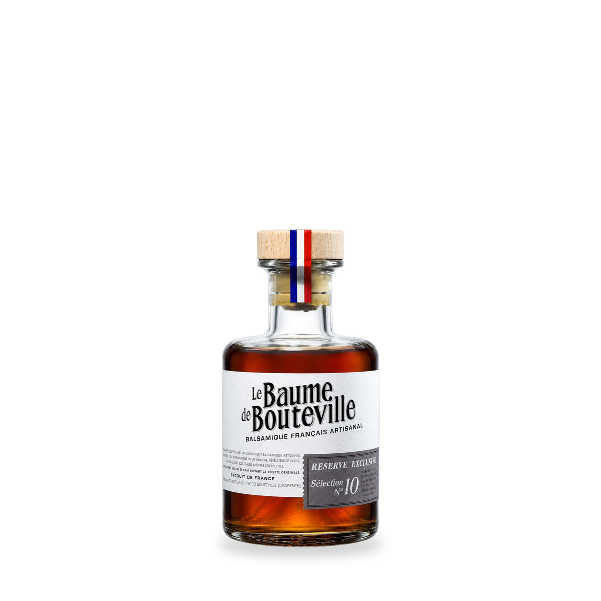Balsamic Vinegar 10 Years by La Compagnie de Bouteville, 200 ml glass bottle