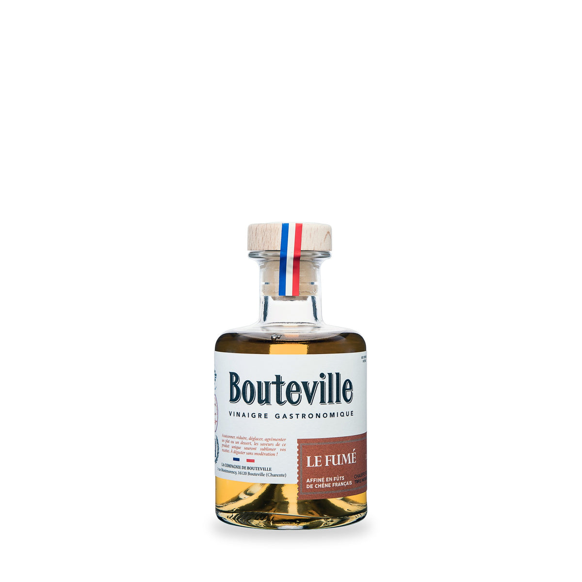 Le Fumé Vinegar by La Compagnie de Bouteville, 200 ml glass bottle
