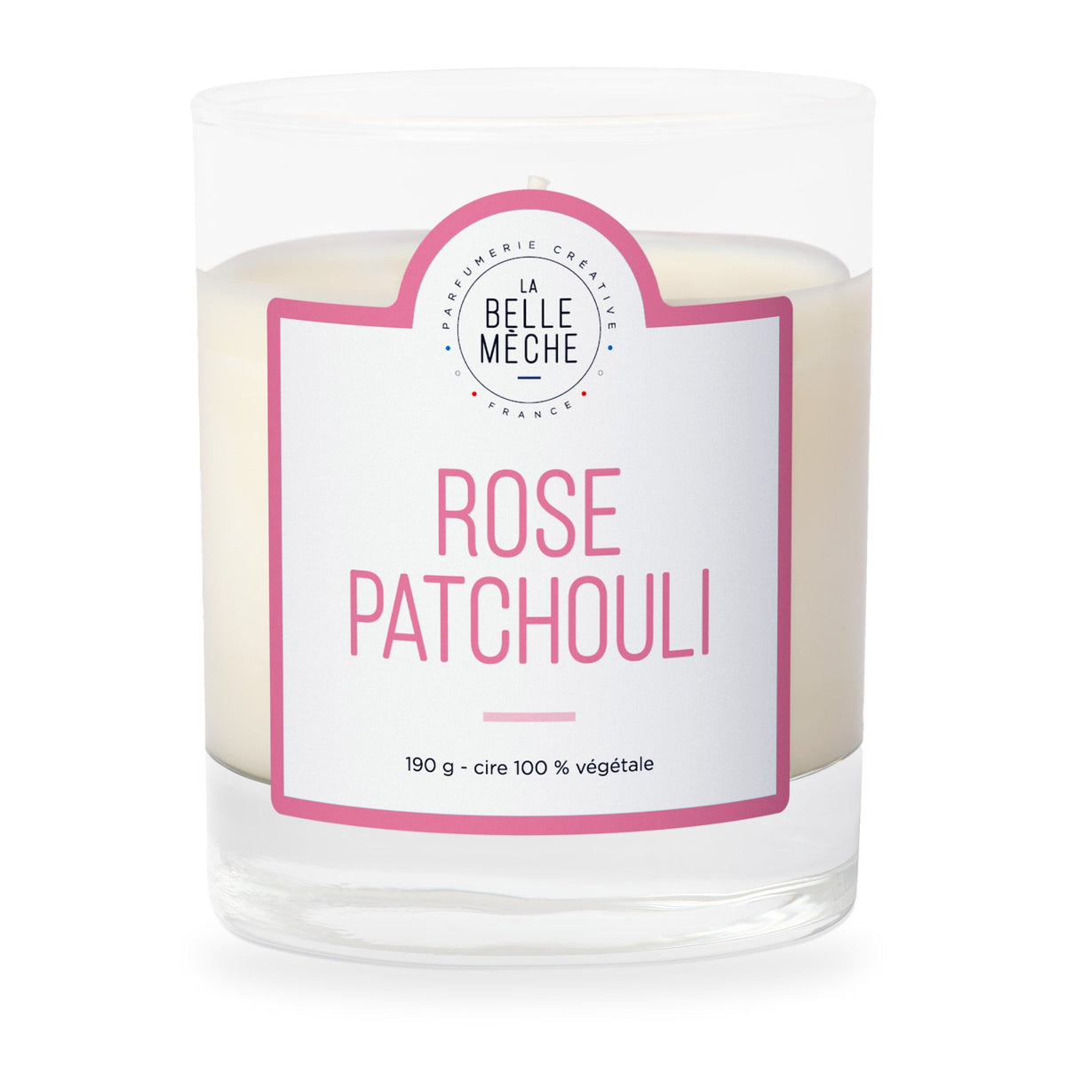 Rose Patchouli Candle by La Belle Mèche, 190 g, second view