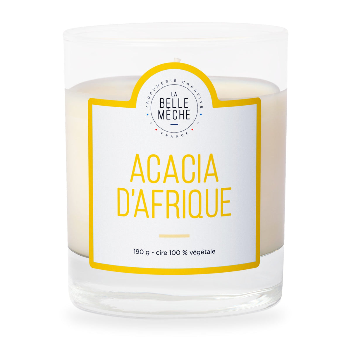 Bougie parfumée Acacia d’Afrique de La Belle Mèche, 190 g, deuxième vue