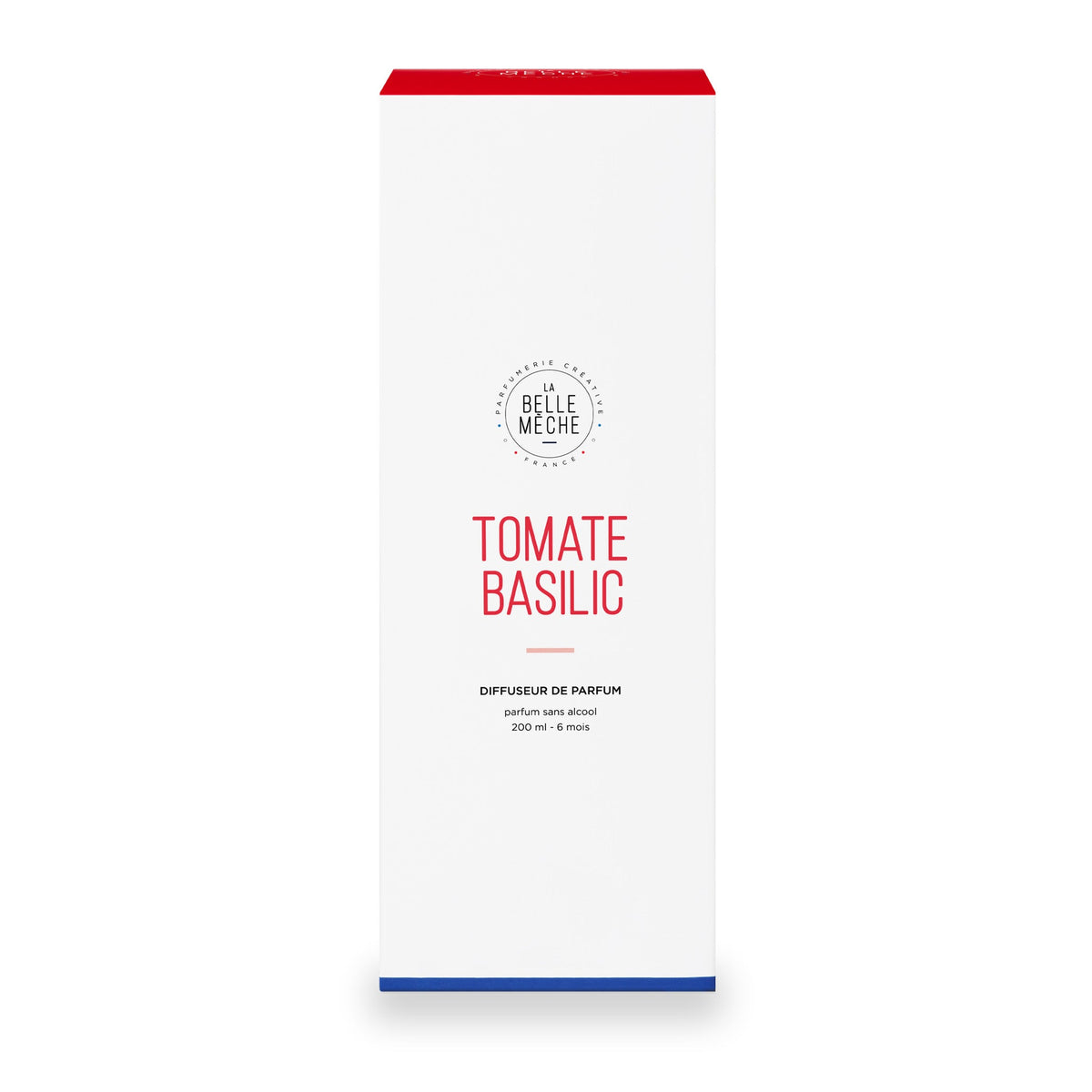 Basilic Tomato Reed Diffuser by La Belle Mèche, 200 ml glass jar, second view