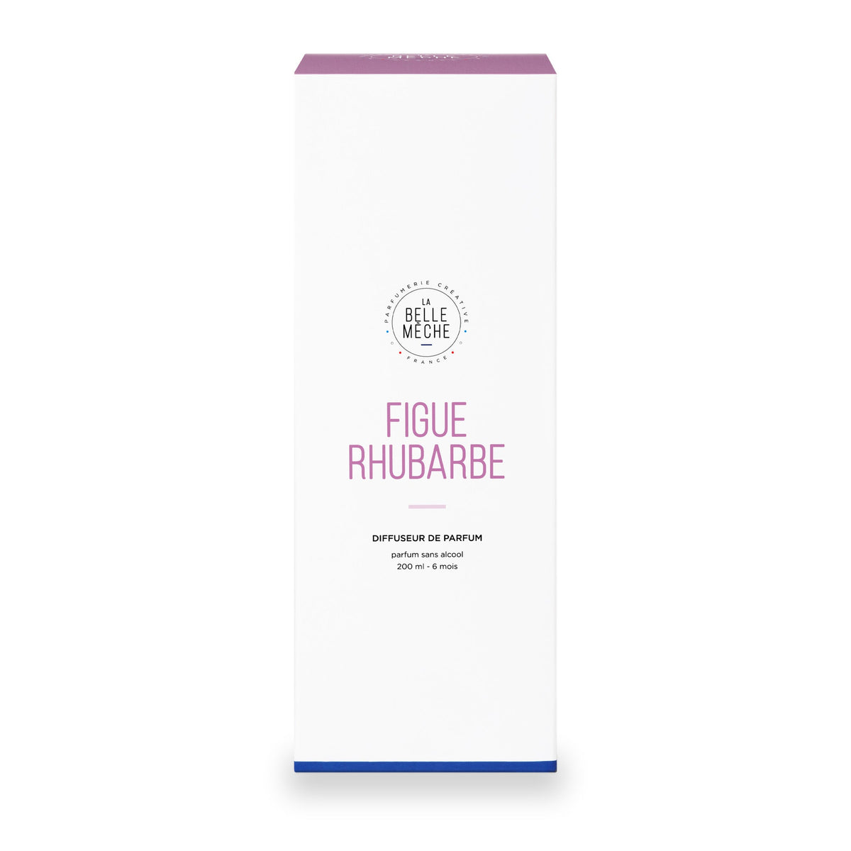 Fig Rhubarb Reed Diffuser by La Belle Mèche, 200 ml glass jar, second view