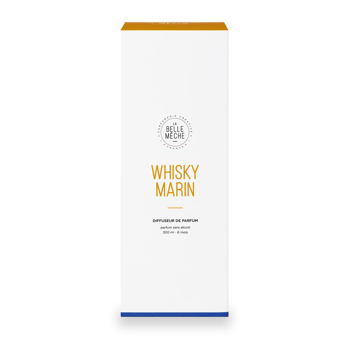 Peated Whisky Reed Diffuser by La Belle Mèche, 200 ml glass jar, second view