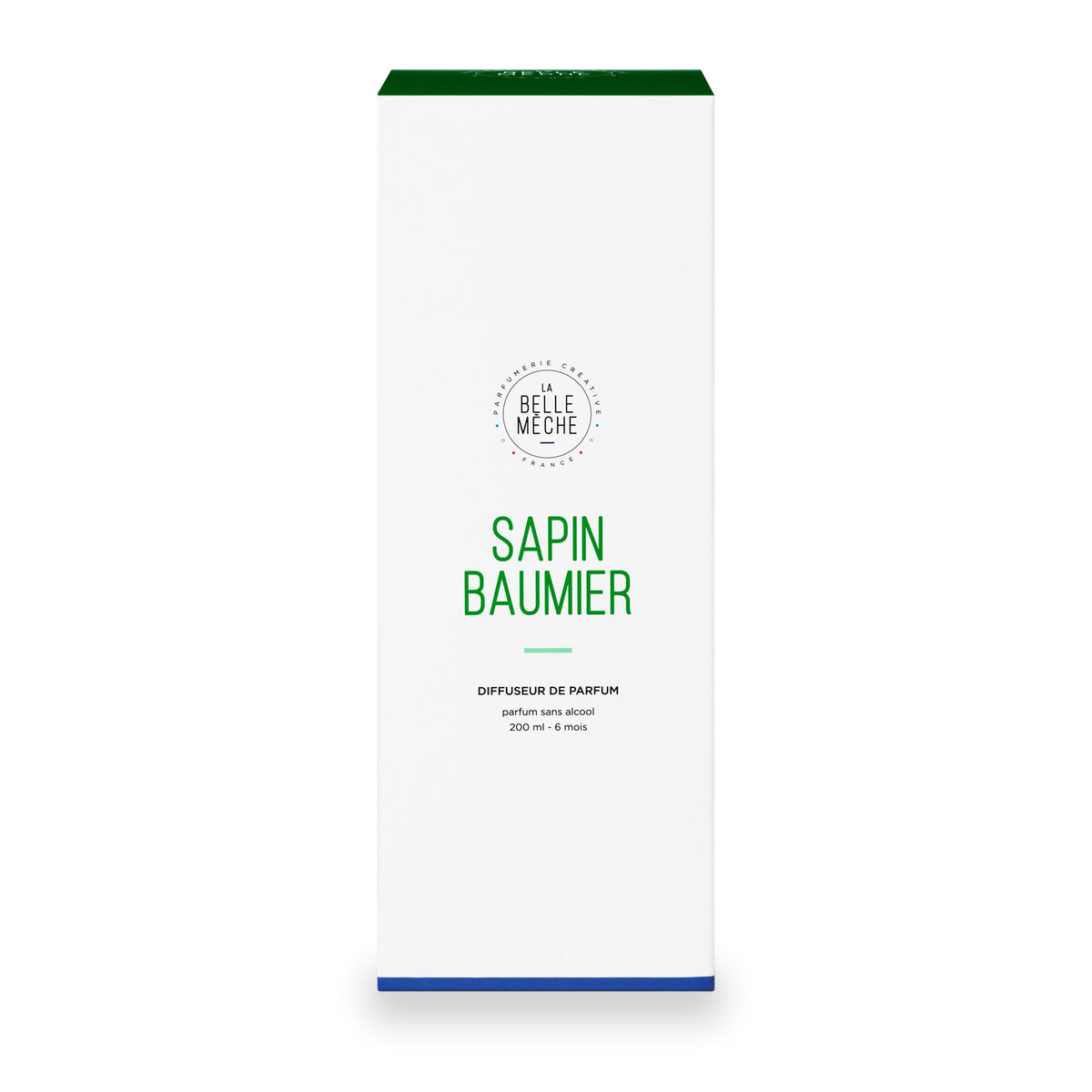 Fir Balsam Reed Diffuser by La Belle Mèche, 200 ml glass jar, second view