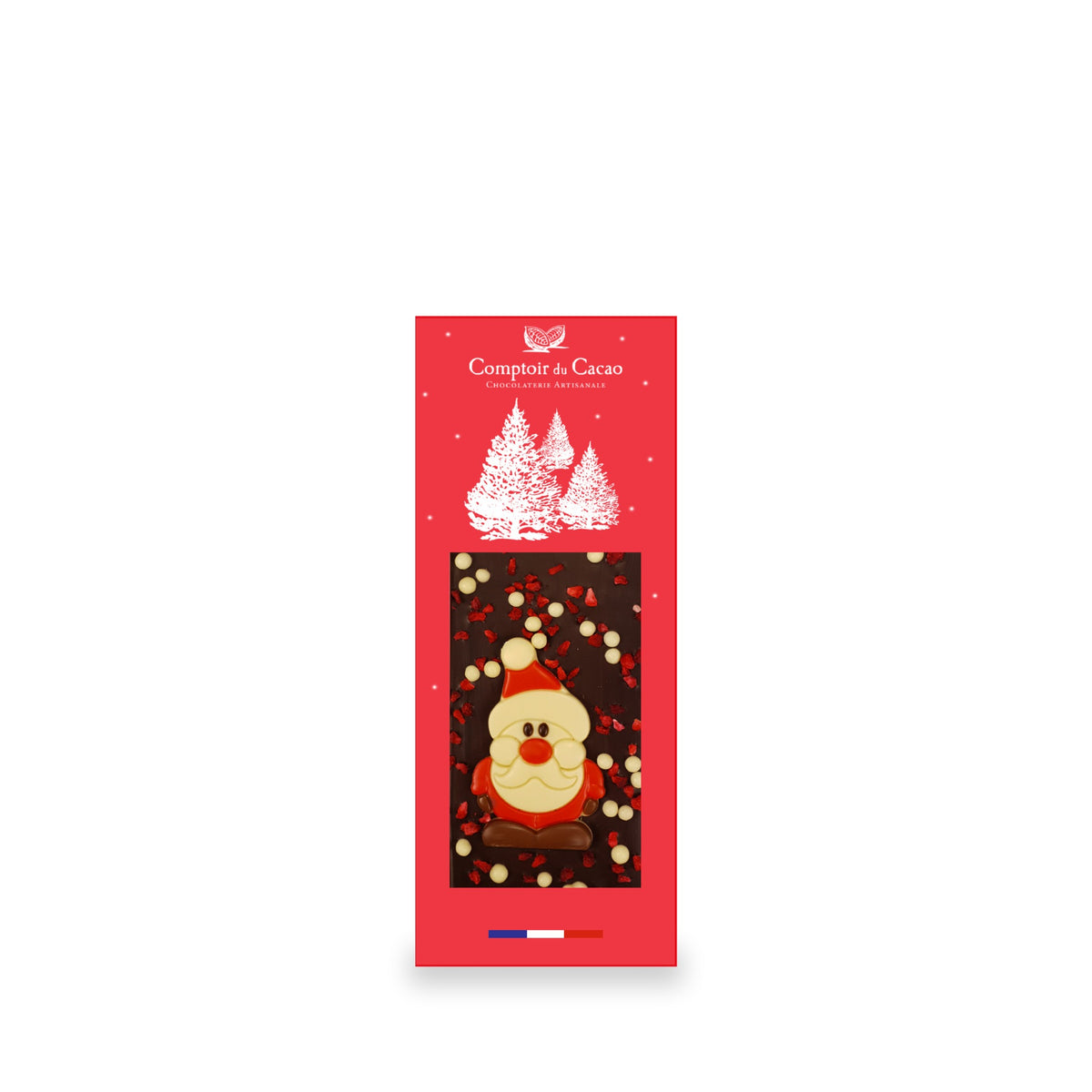 Christmas Chocolate Bar by Comptoir du Cacao, 90 g