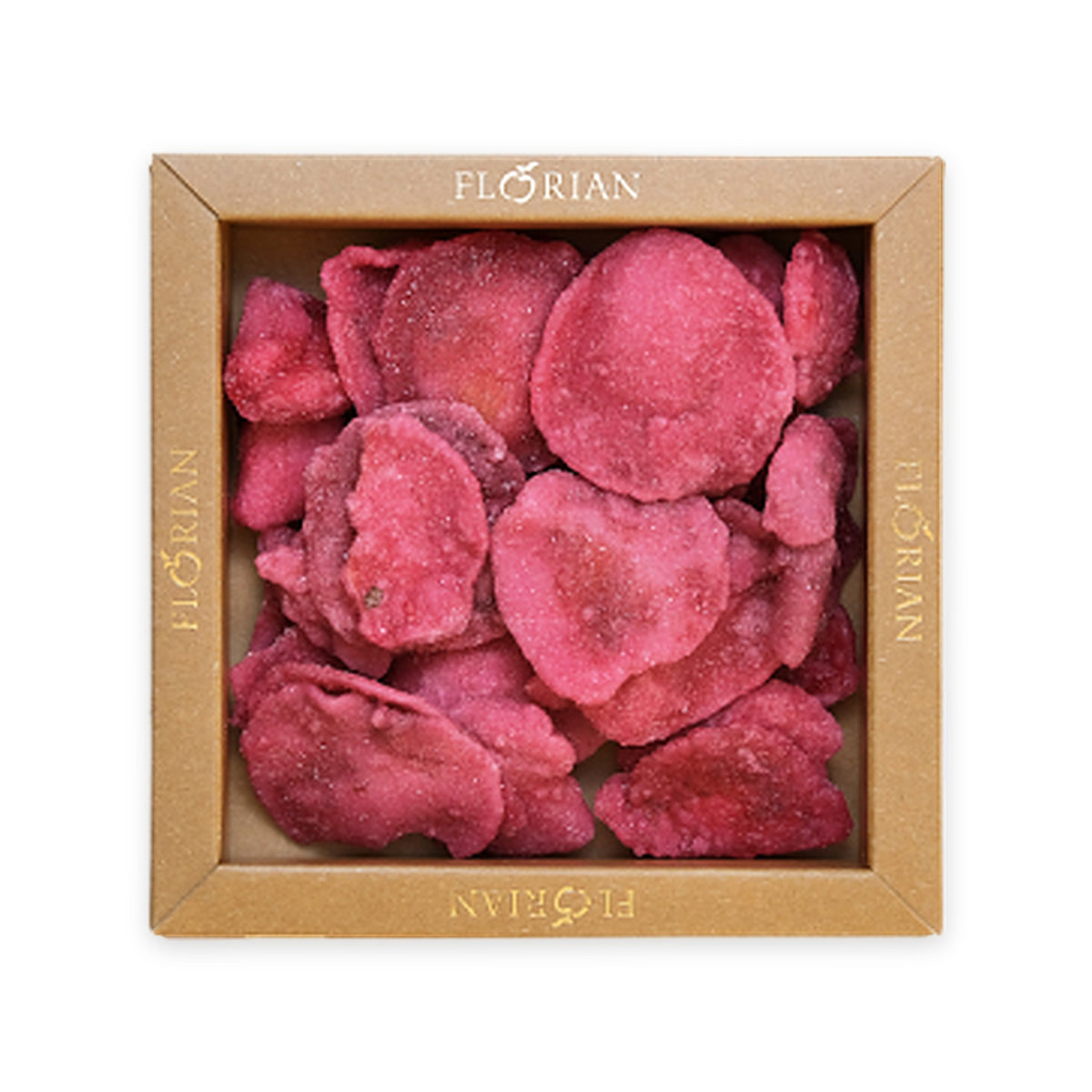 Crystallized Rose Petals by Confiserie Florian, 80 g box