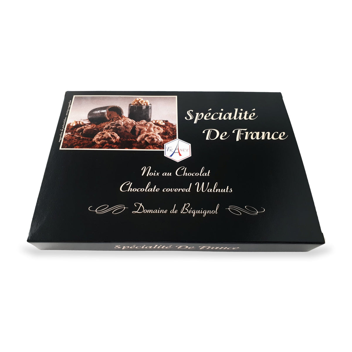 Noix enrobées de chocolat du Domaine de Béquignol, coffret de 80 g