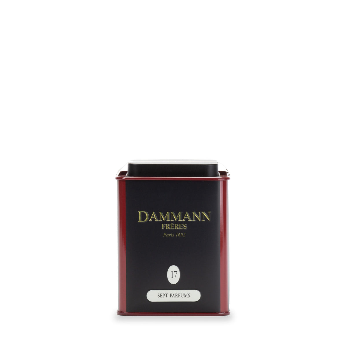 Thé 7 Parfums N°17 de Dammann Frères, boîte métal de 100 g