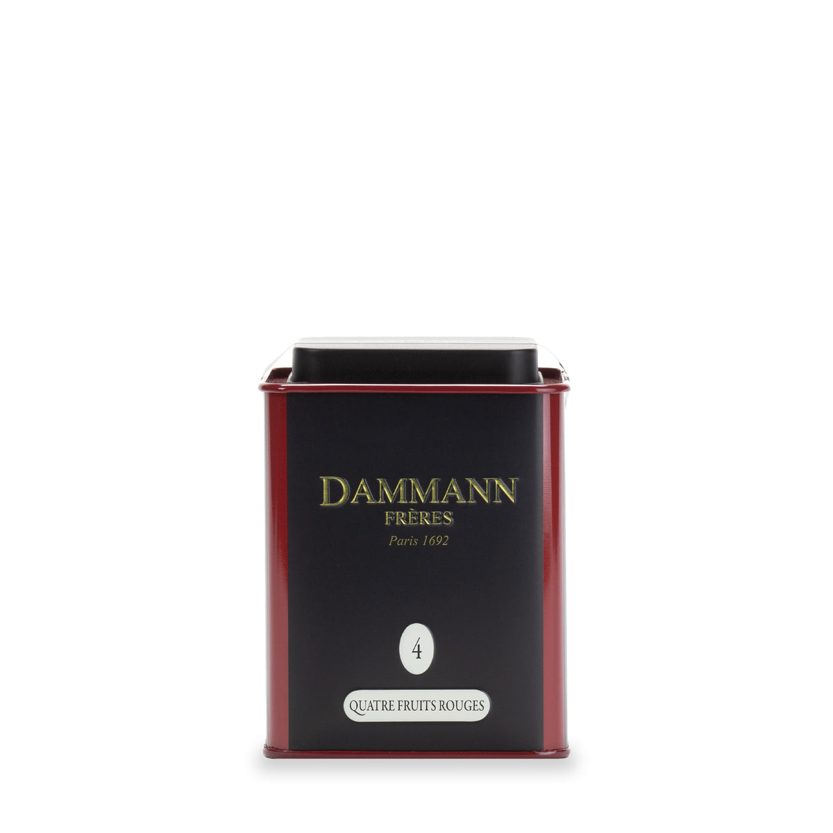 4 Fruits Rouges Tea N°4 by Dammann Frères, 100 g metal canister