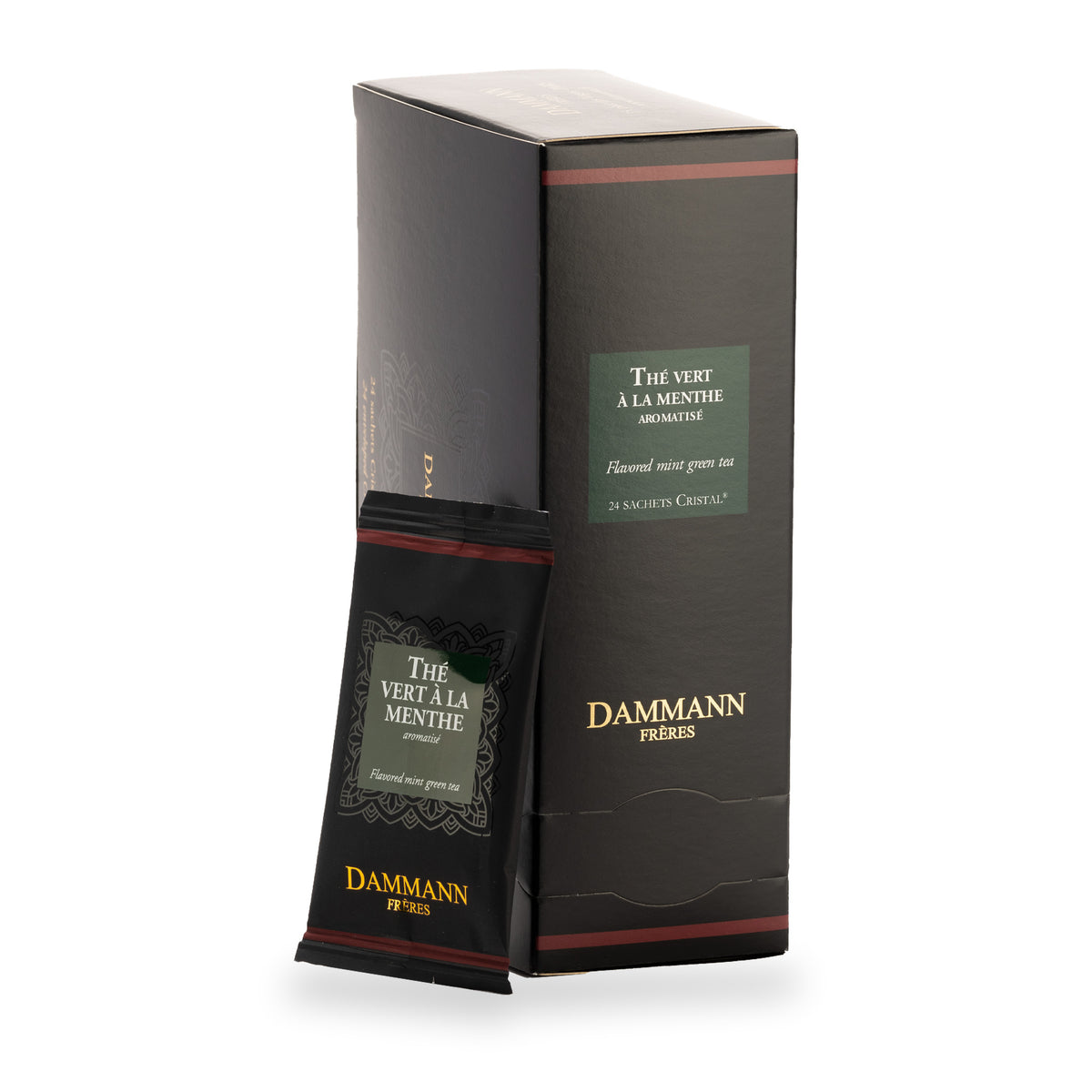 Flavored Green Mint Tea by Dammann Frères — Tea bags · 24