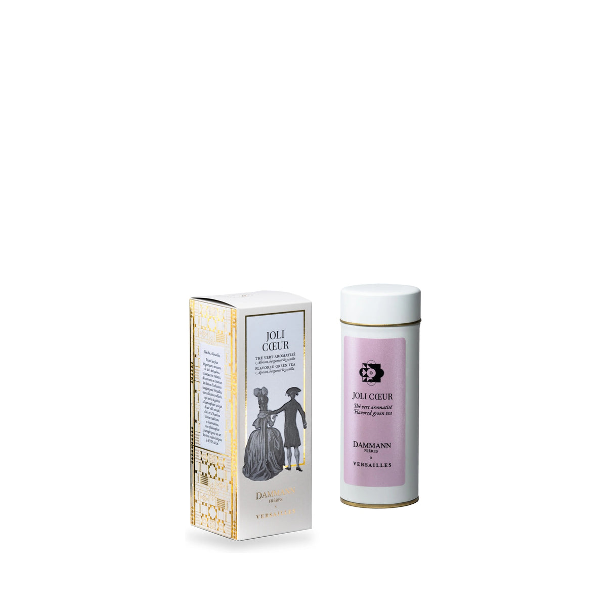 Thé Joli Cœur de Dammann Frères, boîte métal de 65 g