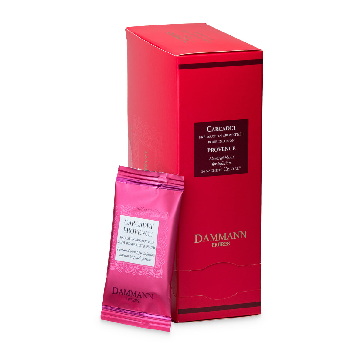 Carcadet Provence de Dammann Frères, 24 sachets