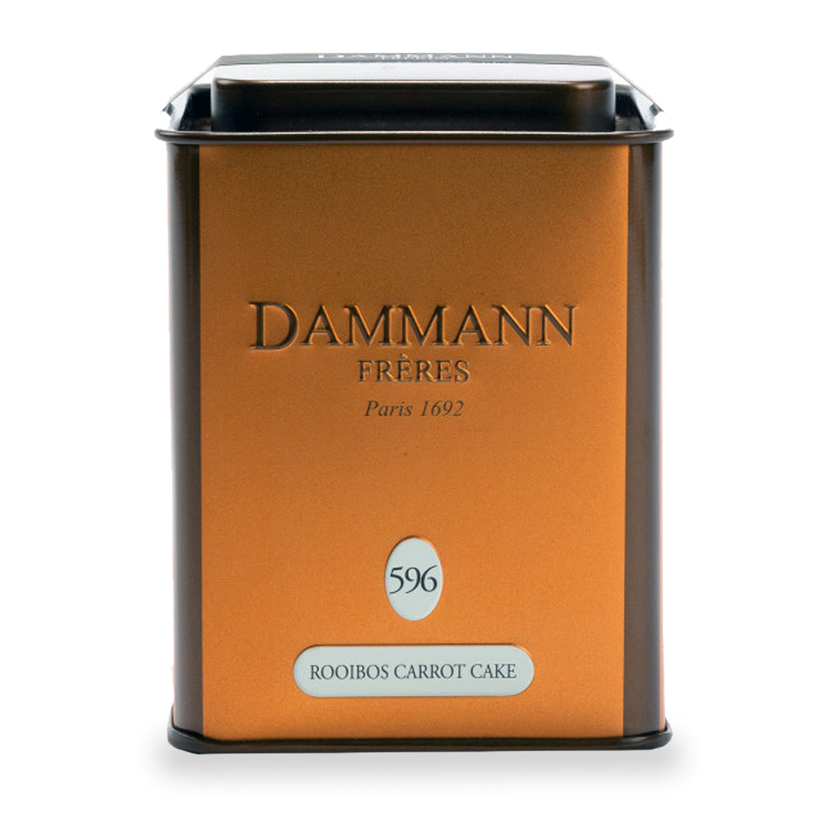 Rooibos Carrot Cake N°596 Canister by Dammann Frères, 100 g