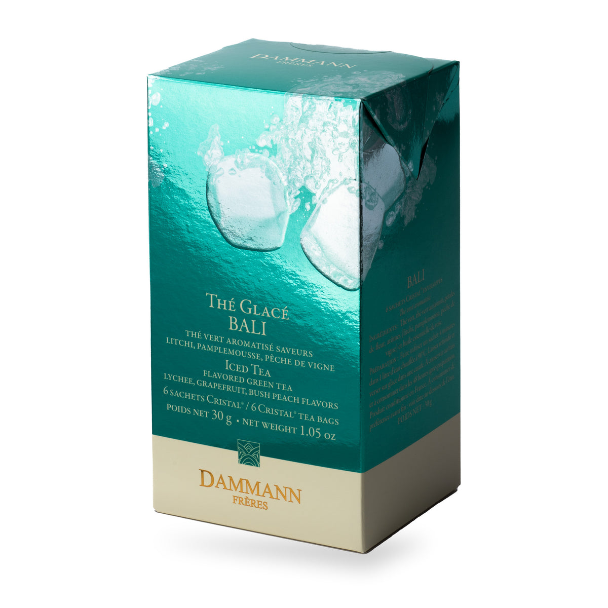 Bali Iced Tea by Dammann Frères, box of 6 tea bags (30 g)