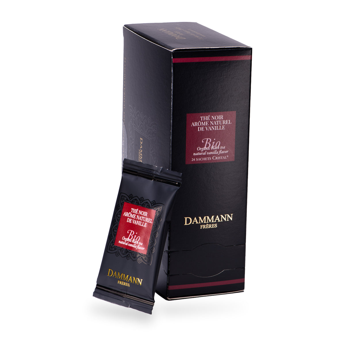 Organic Vanilla Tea Bags by Dammann Frères, 48 g