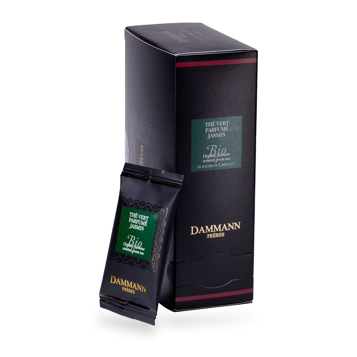 Organic Jasmine Tea Bags by Dammann Frères, 48 g