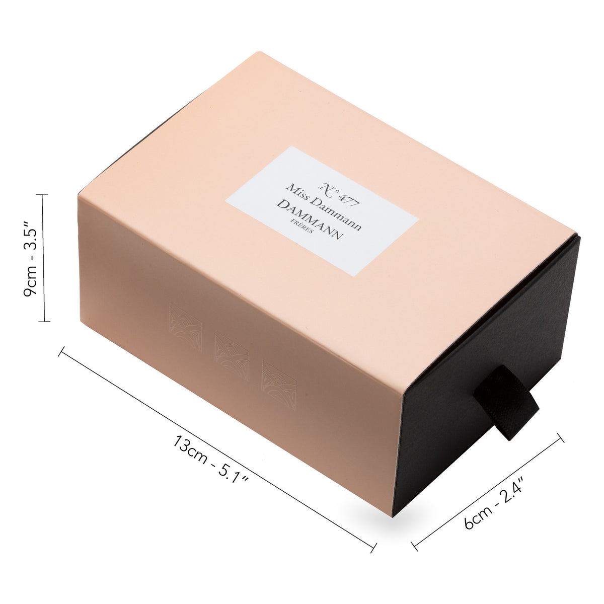 Coffret Miss Dammann N°477 Dammann Frères, dimensions