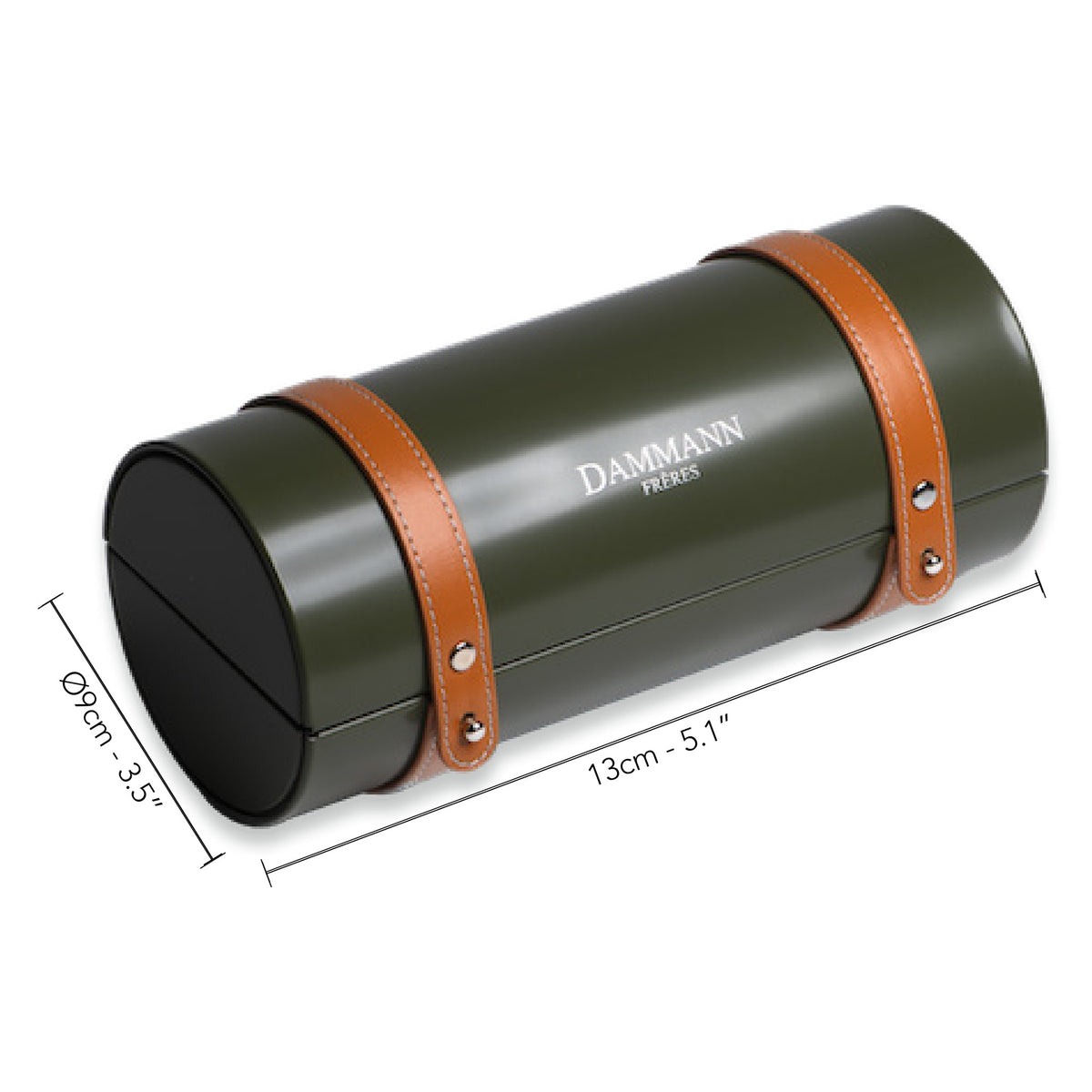 Coffret Destination Dammann Frères, dimensions