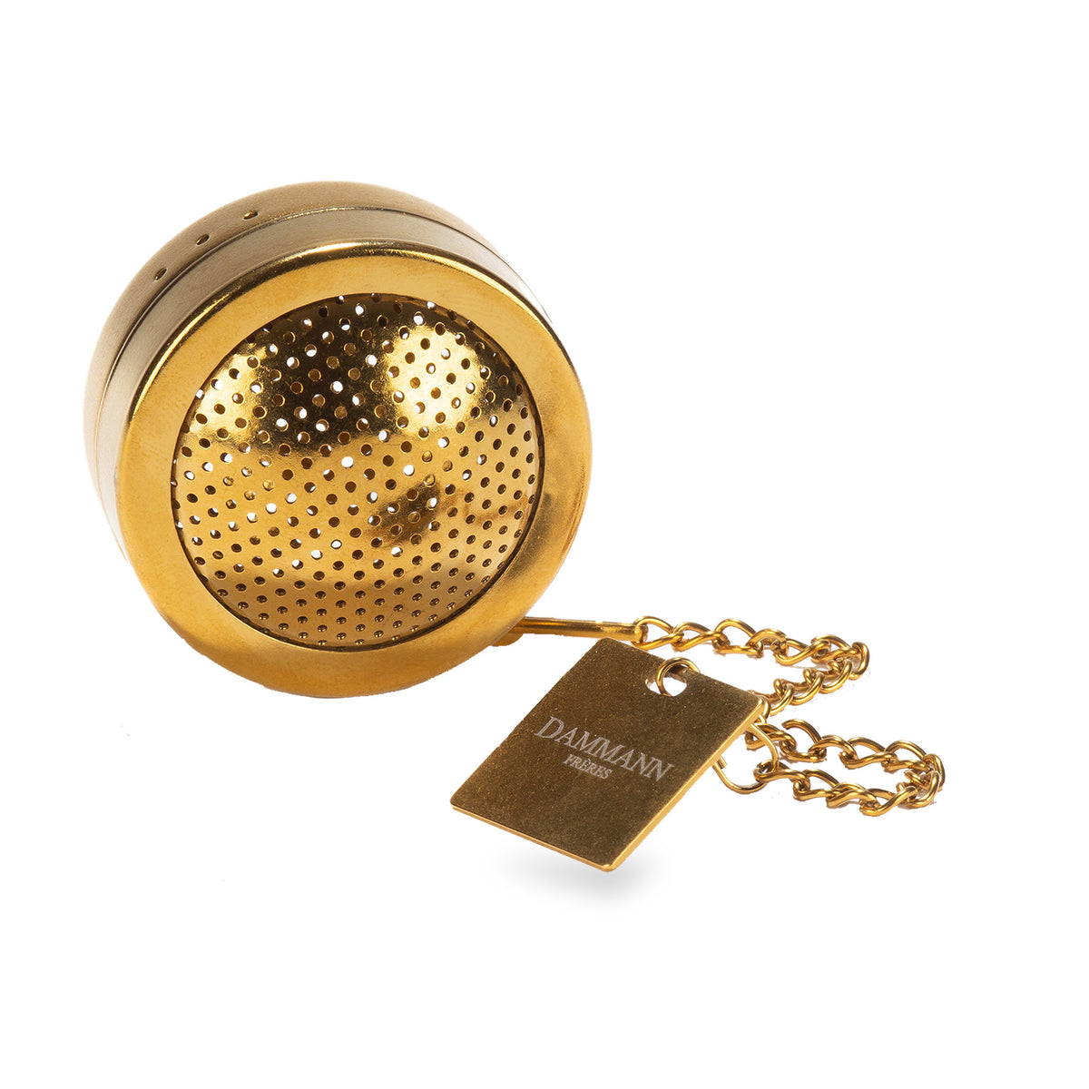 Tea Ball Gold Finish by Dammann Frères