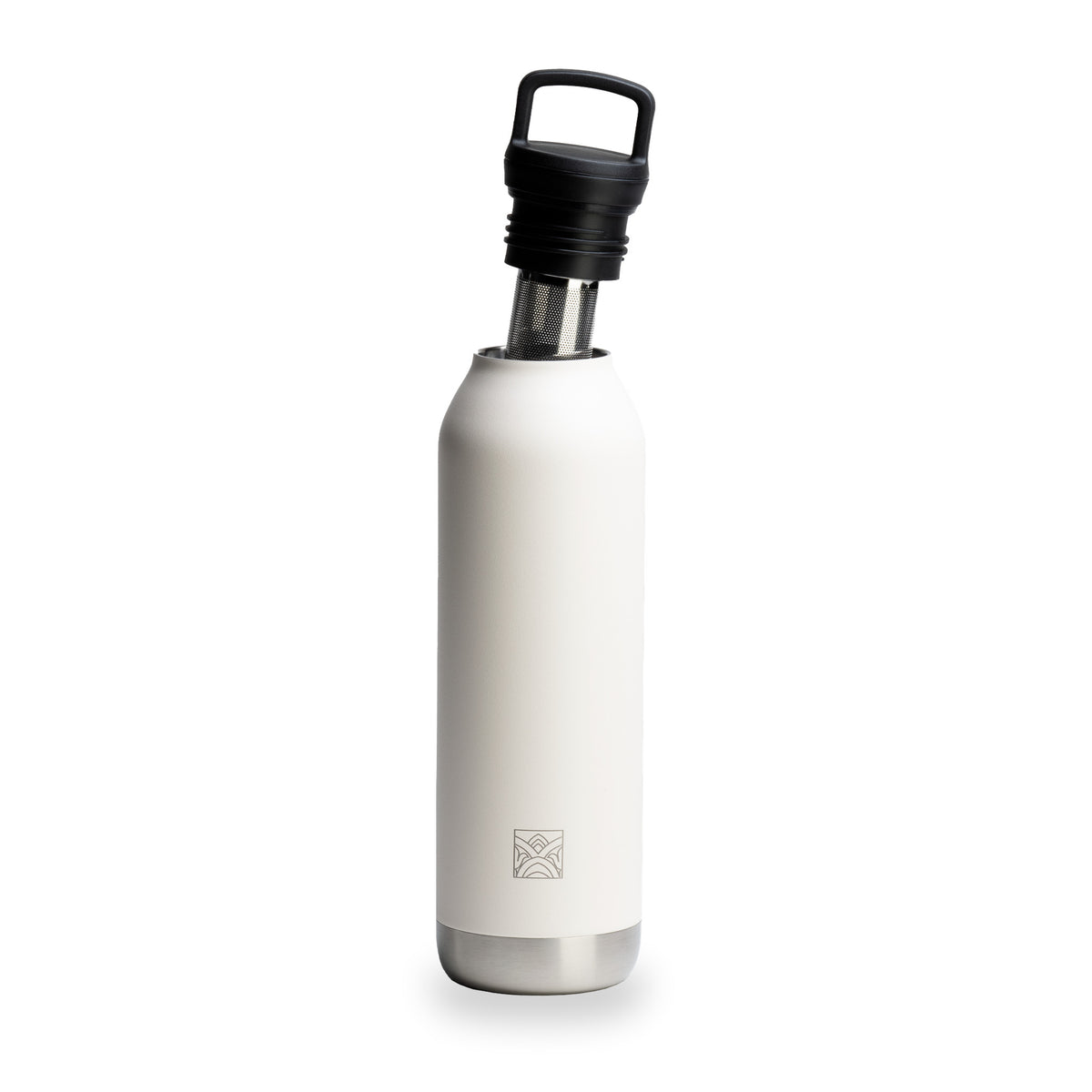 Bouteille isotherme City blanche de Dammann Frères, troisième vue