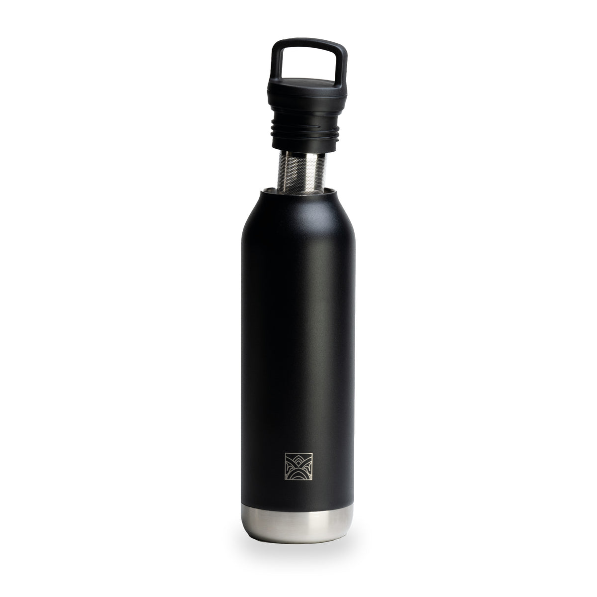 City Insulated Bottle Black by Dammann Frères, second view
