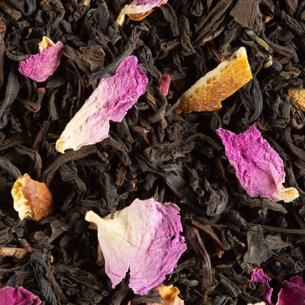 Close-up of 7 Parfums loose-leaf tea by Dammann Frères