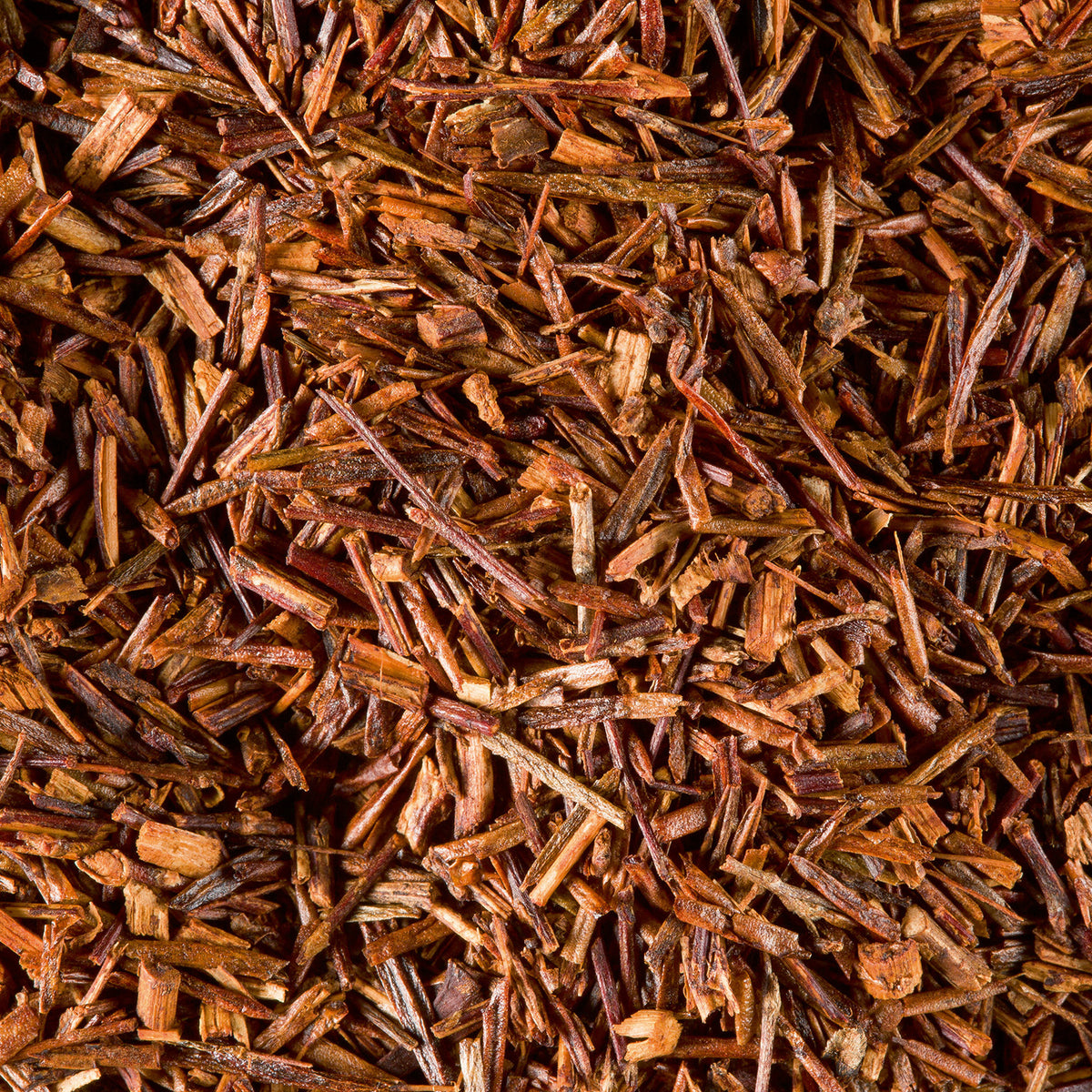 Close-up of Organic Rooibos Cederberg loose rooibos by Dammann Frères