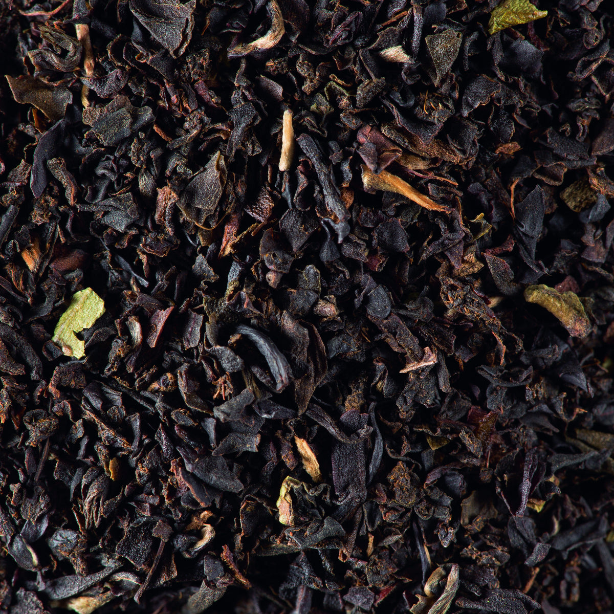 Close-up of Breakfast loose-leaf tea by Dammann Frères