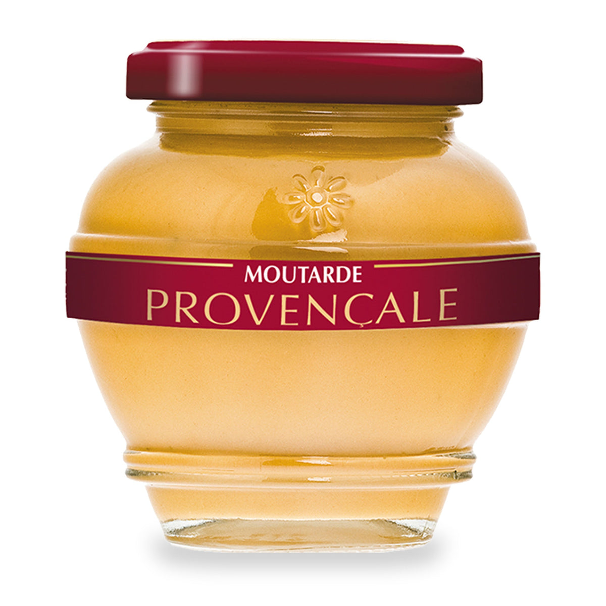 Moutarde provençale du Domaine des Terres Rouges, pot en verre de 200 g