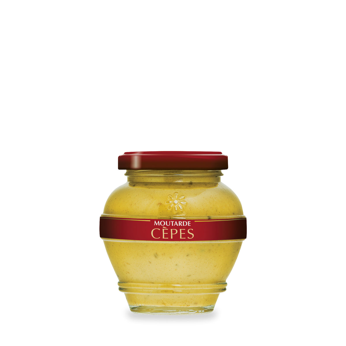 Porcini Mustard by Domaine des Terres Rouges, 200 g glass jar