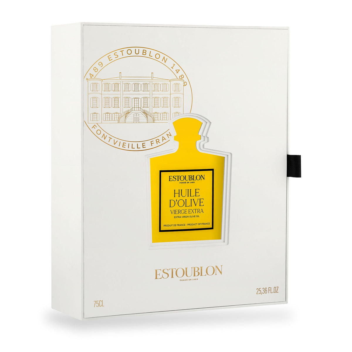 Huile d’olive Couture d’Estoublon, bouteille en verre de 750 ml, deuxième vue
