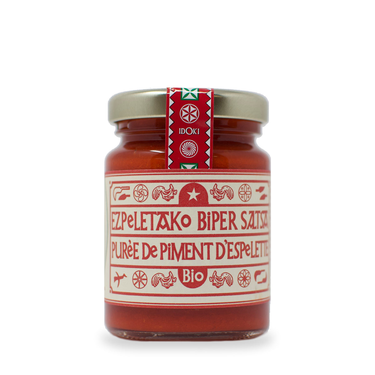 Espelette Pepper Purée by Haranea, 90 g glass jar