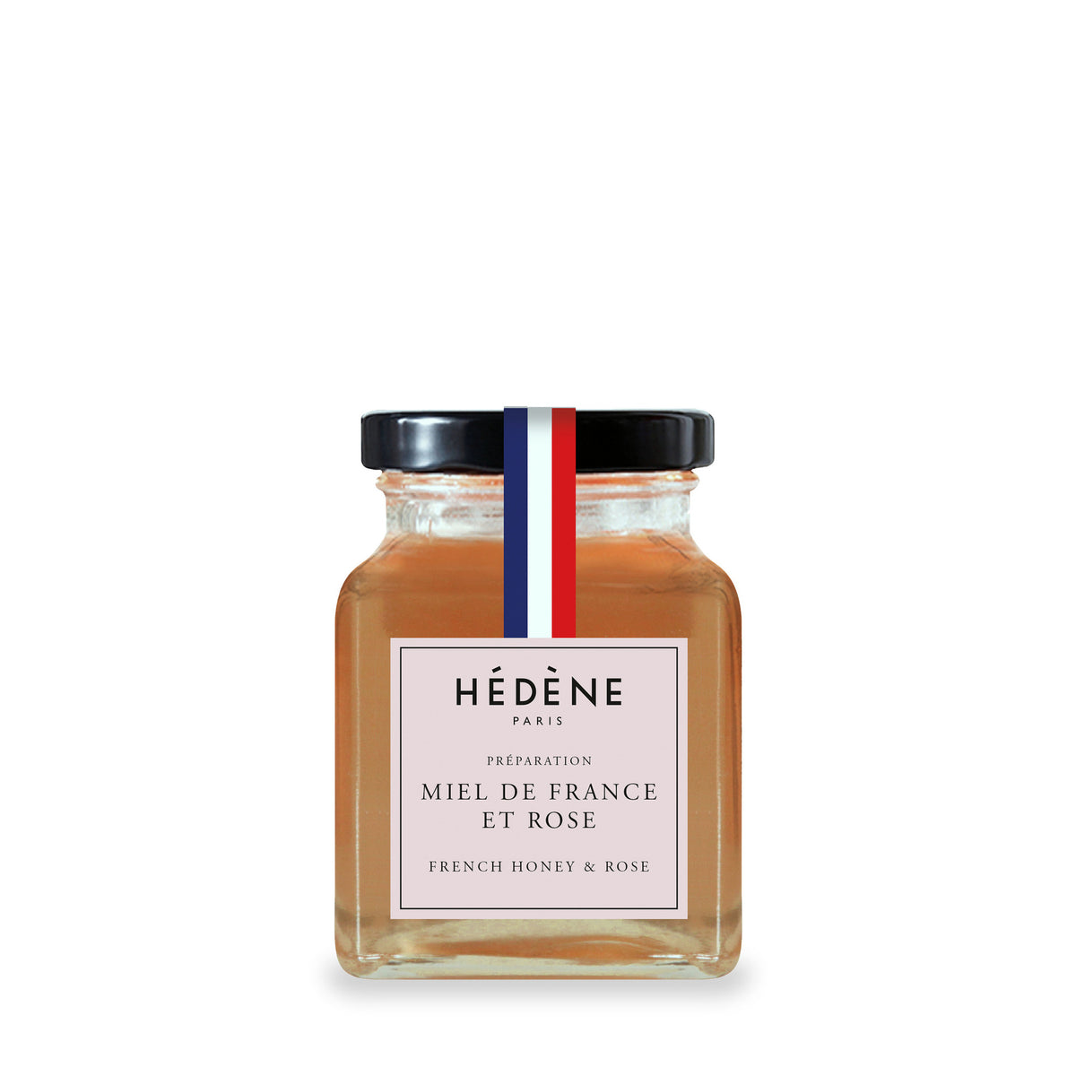 Miel d’acacia & rose Hédène, pot en verre de 125 g