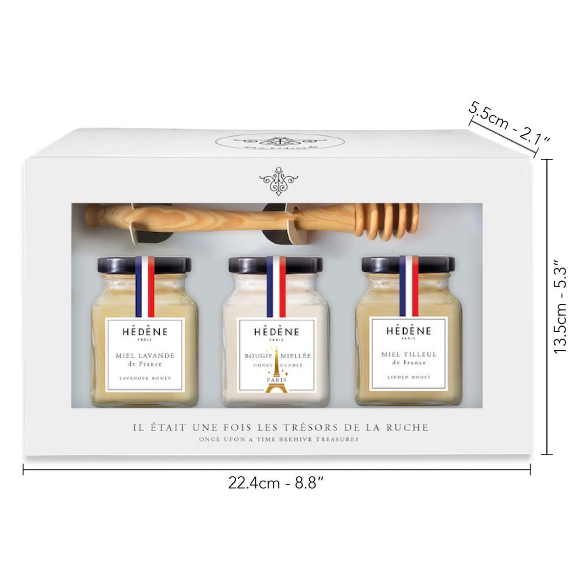 Cocooning Honey Box by Hédène, dimensions