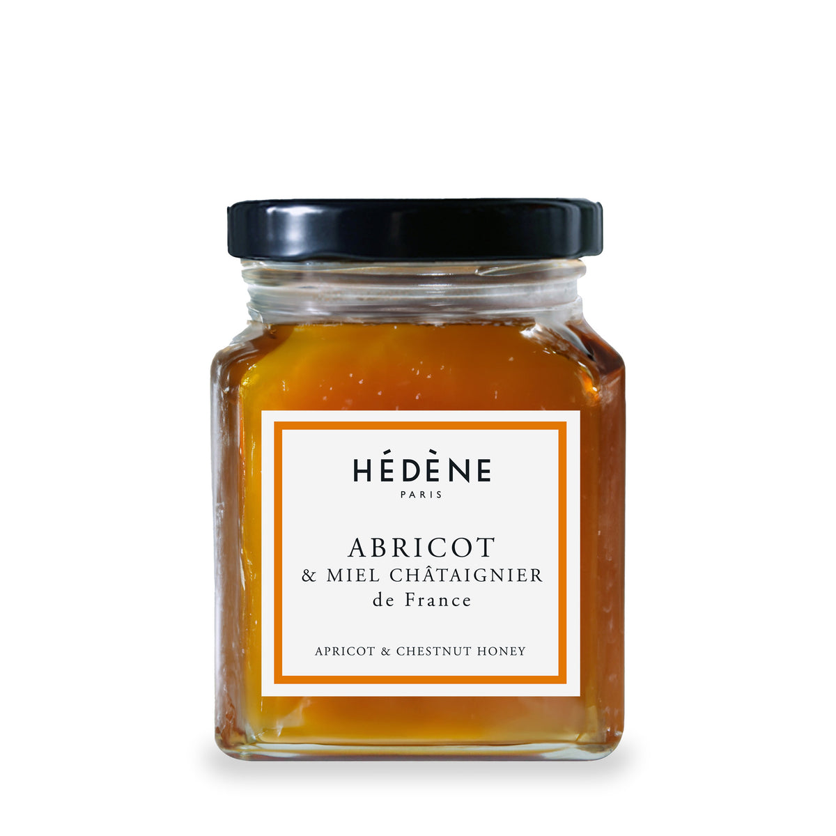 Apricot Jam & Chestnut Honey by Hédène, 220 g glass jar