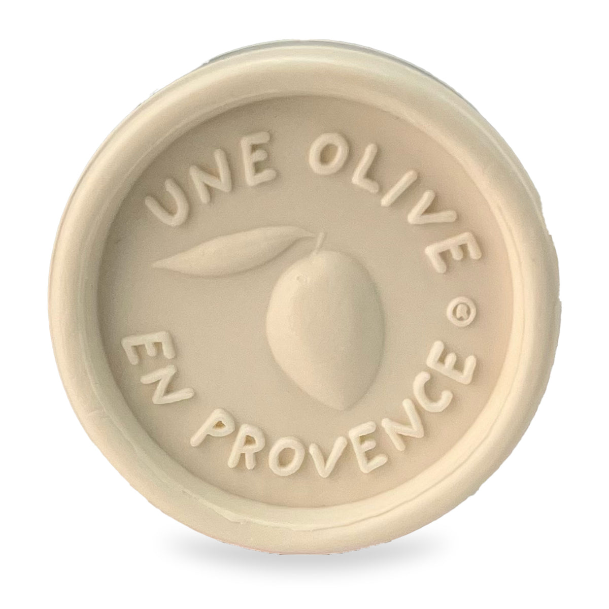 White Soap Olive Oil Large by Une Olive en Provence, 150 g
