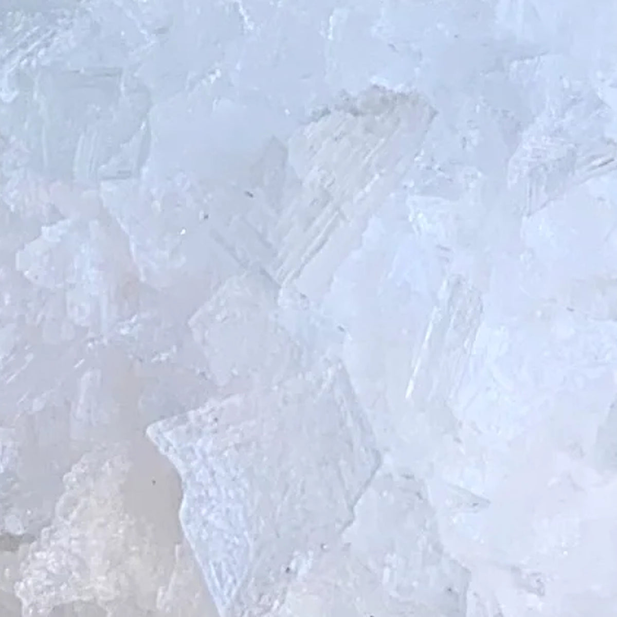 Gros plan sur la fleur de sel de Maldon Place des Épices