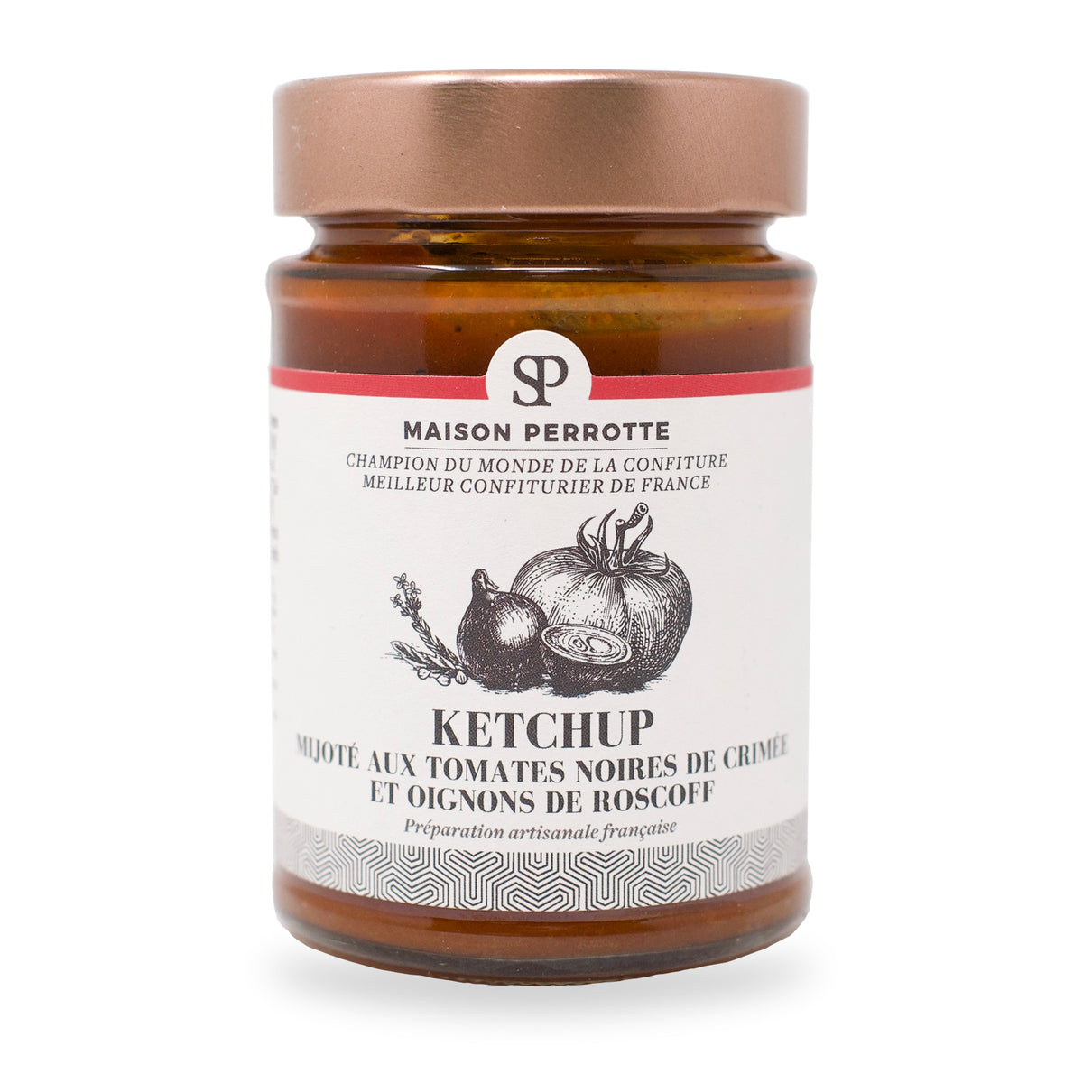 Ketchup by Maison Perrotte, 210 g glass jar