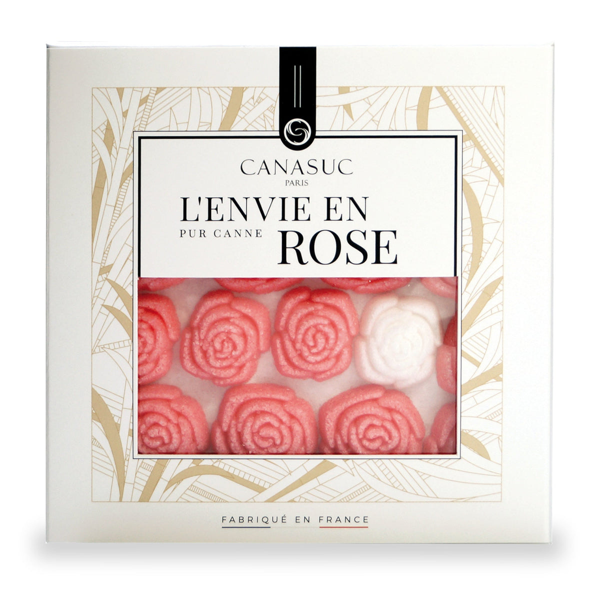 L’Envie En Rose Sugar Rose And White by Canasuc, 105 g