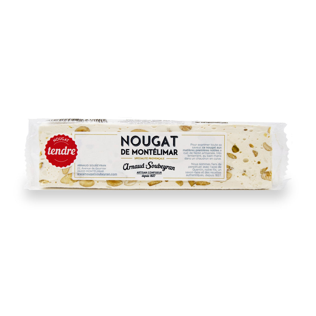 Soft Nougat Bar Small by Arnaud Soubeyran