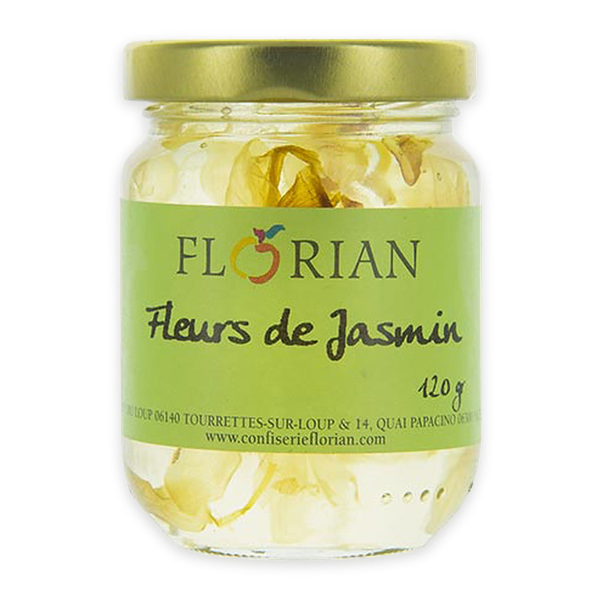Jasmine Jelly by Confiserie Florian, 120 g glass jar