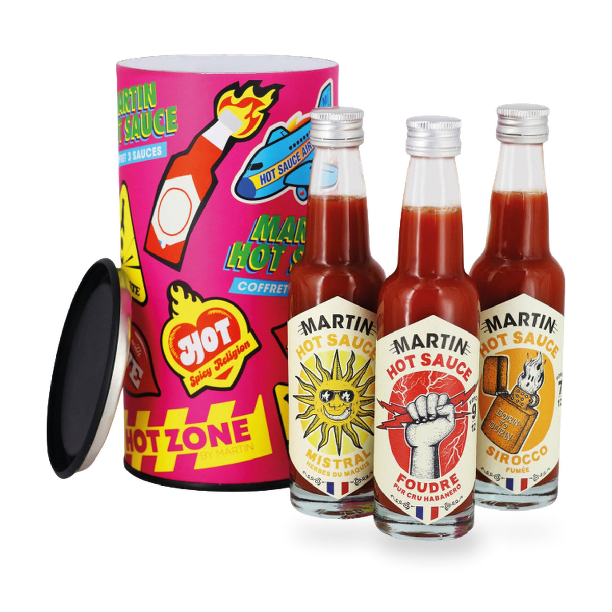 Gift Box Hot Sauce by Sauce Martin