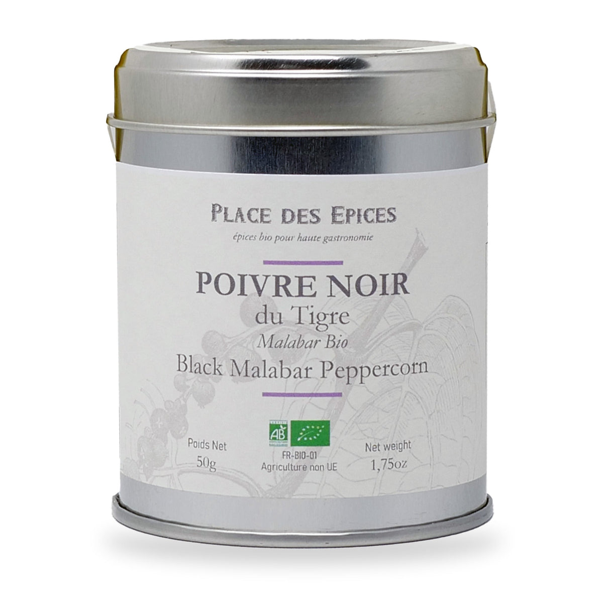 Black Peppercorn Malabar by Place des Épices