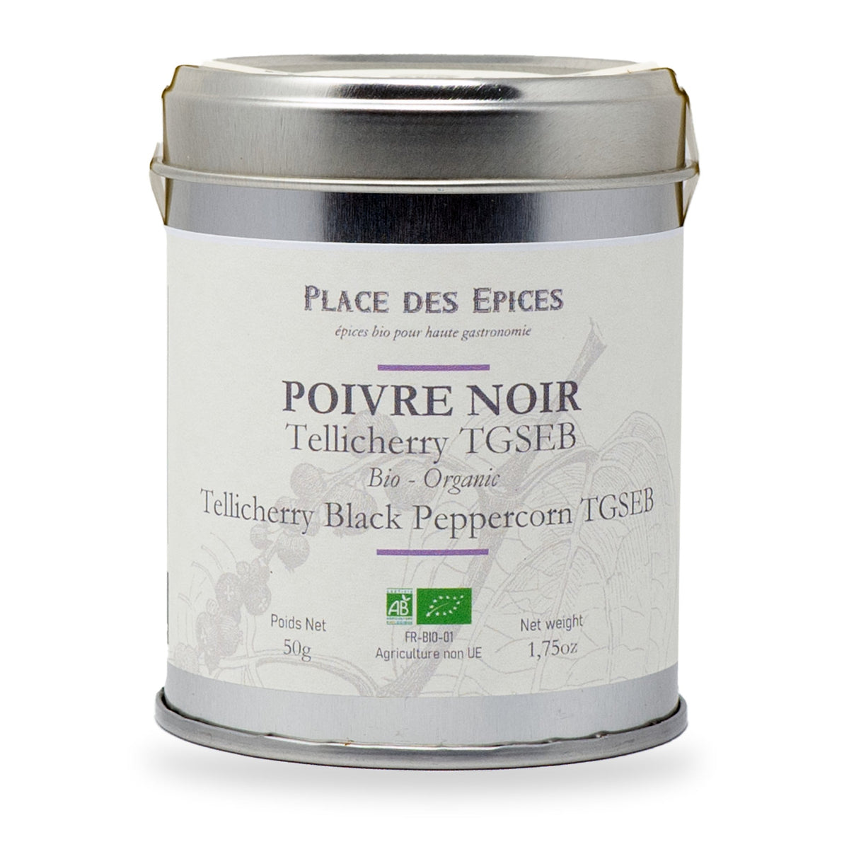 Black Peppercorn Tellicherry by Place des Épices