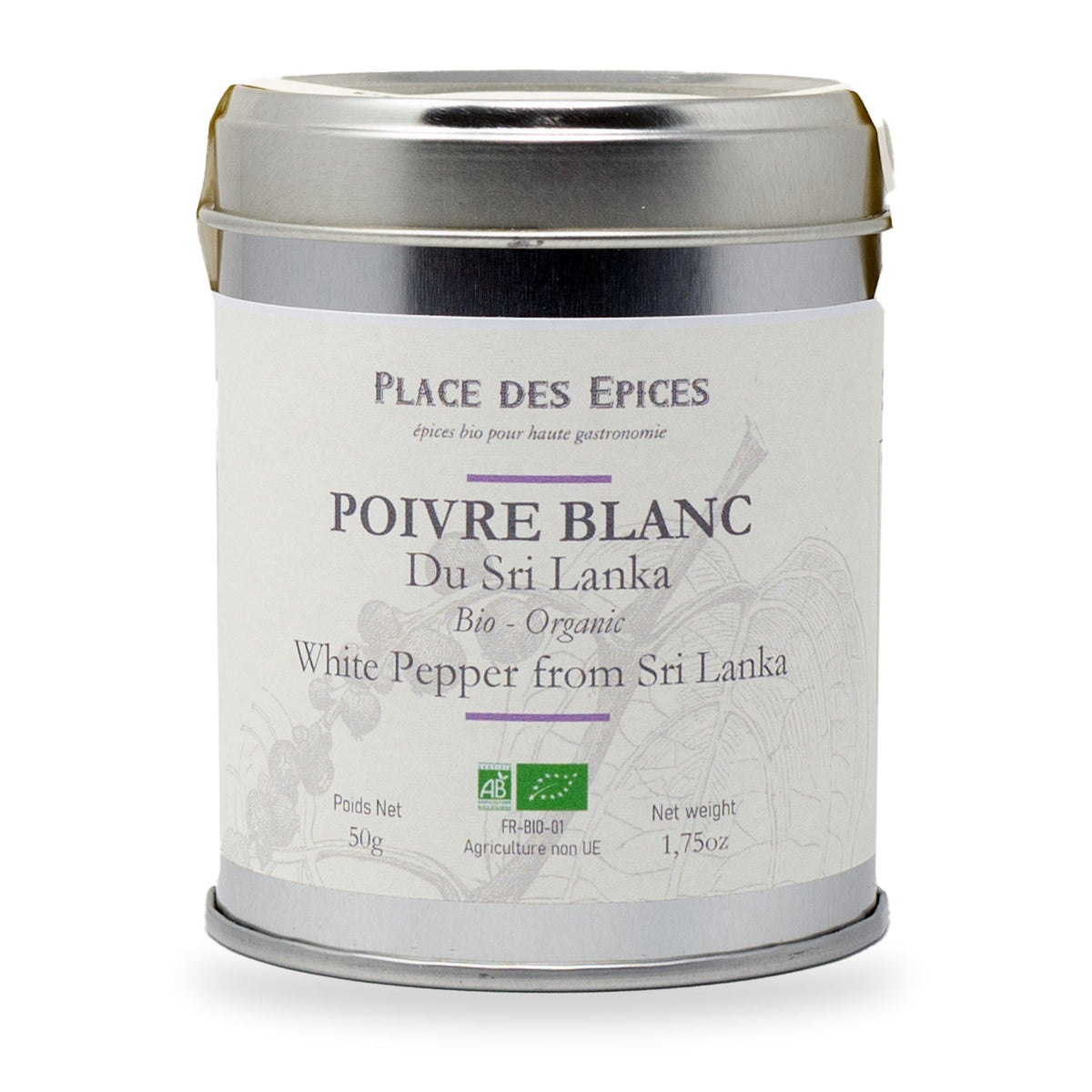 White Peppercorn Sri Lanka by Place des Épices