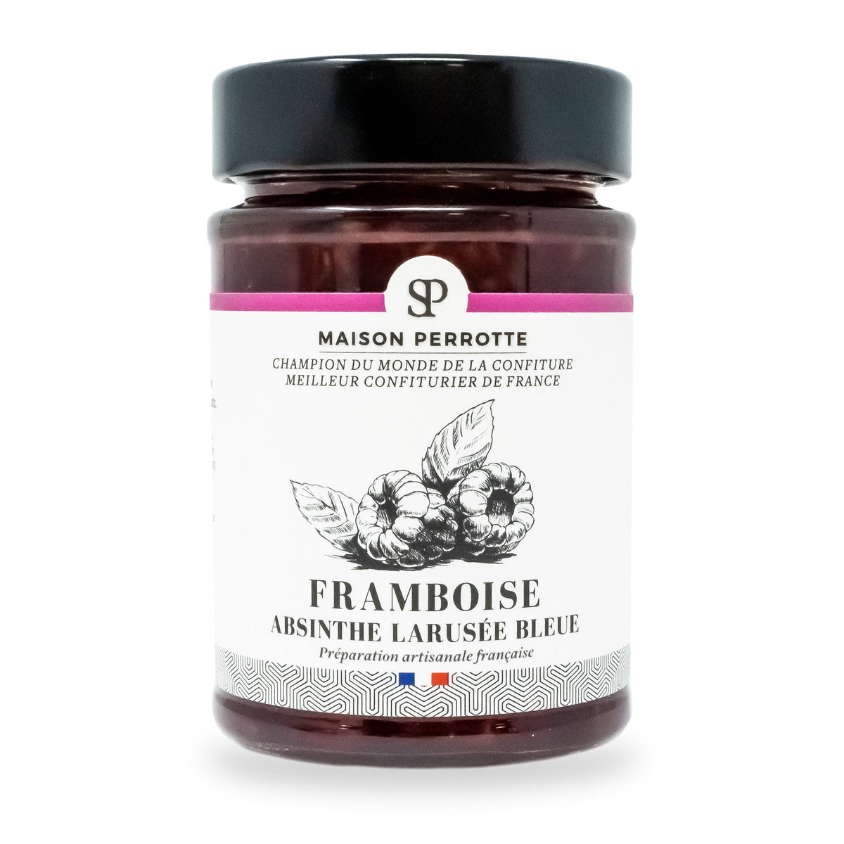 Raspberry & Absinthe Larusée Bleue Jam by Maison Perrotte