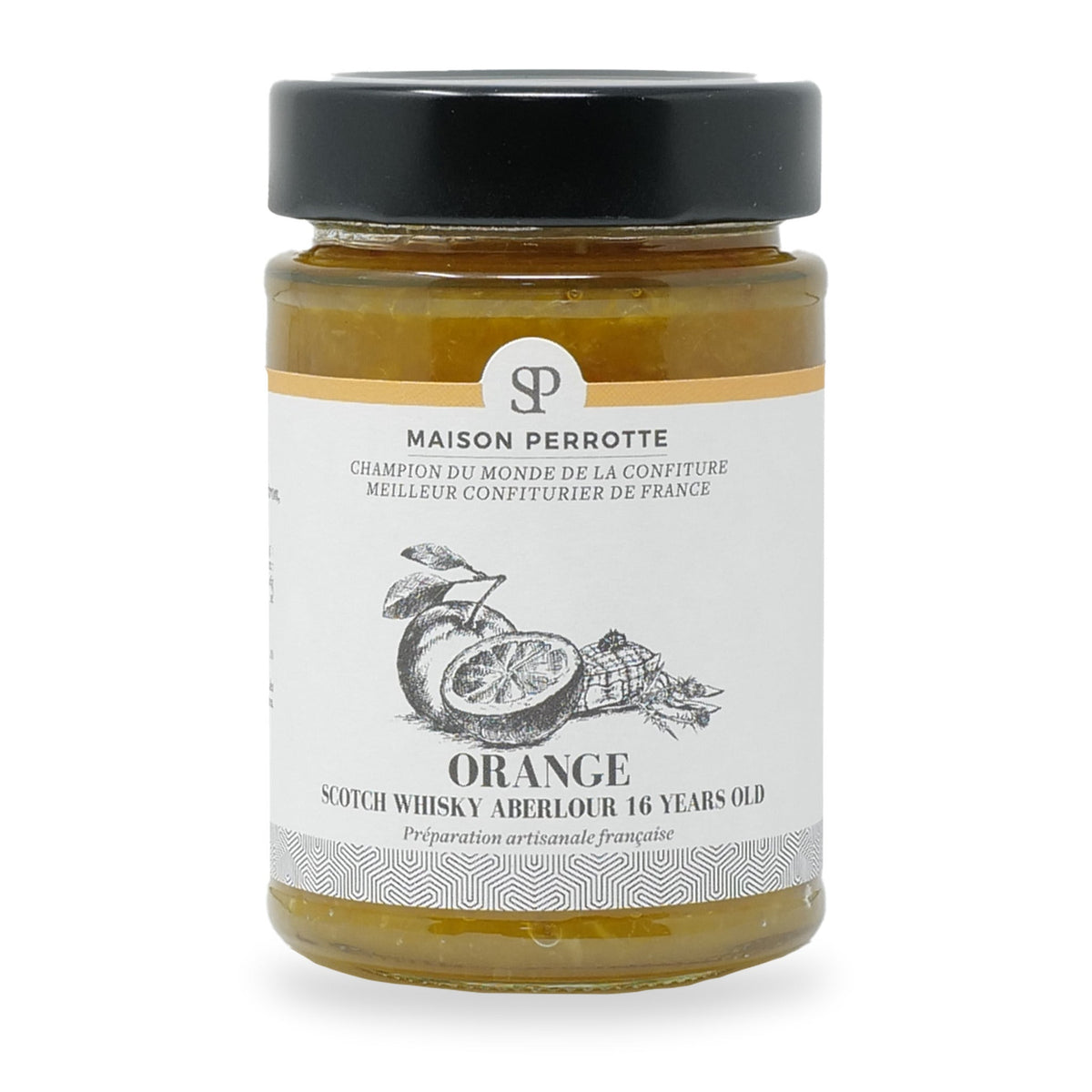 Orange Aberlour Scotch Jam by Maison Perrotte