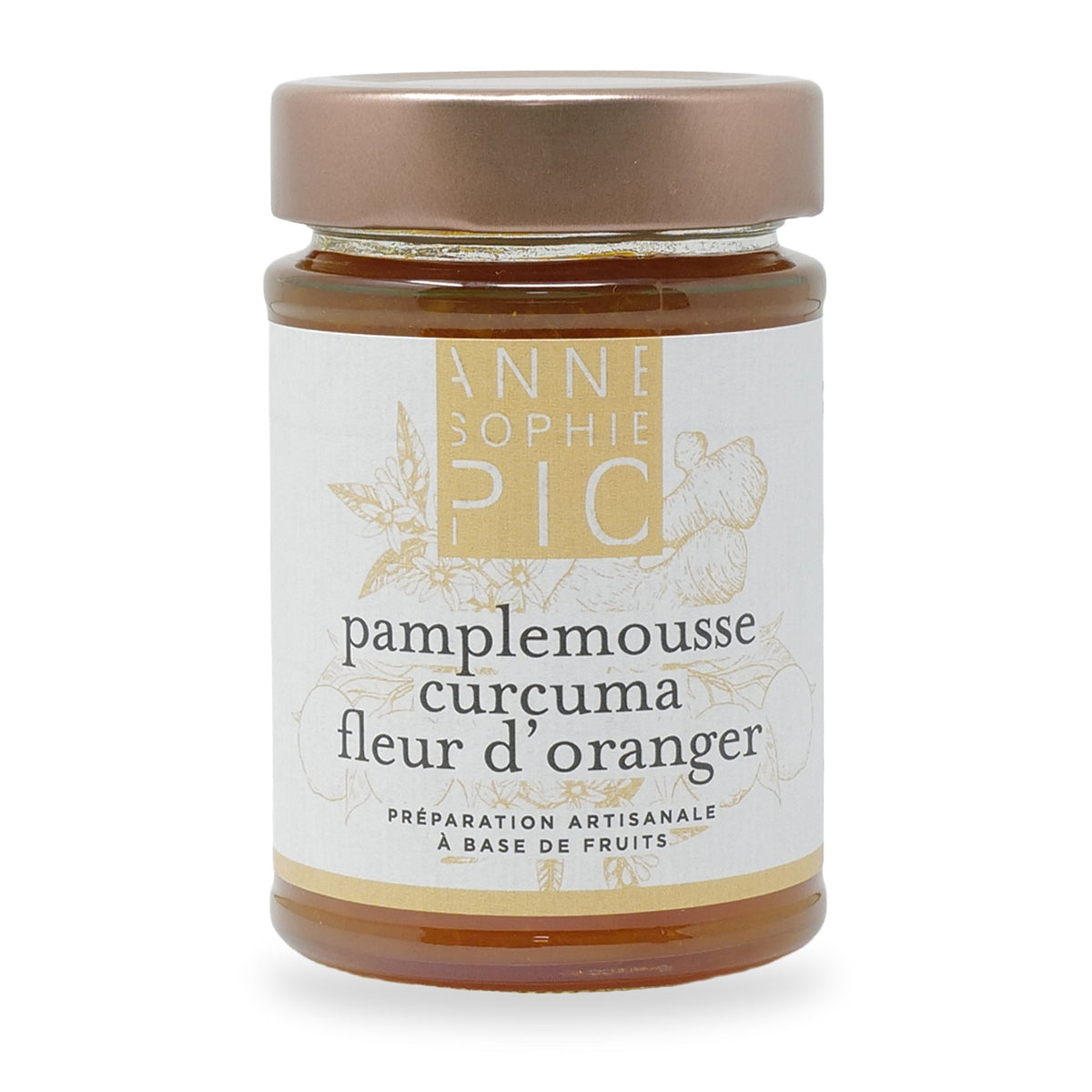 Anne-Sophie Pic Grapefruit, Turmeric & Orange Blossom Jam by Maison Perrotte