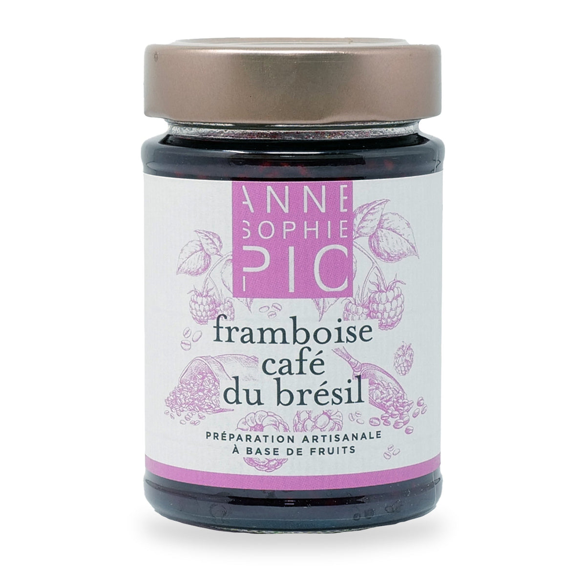 Anne-Sophie Pic Raspberry & Brazilian Coffee Jam by Maison Perrotte
