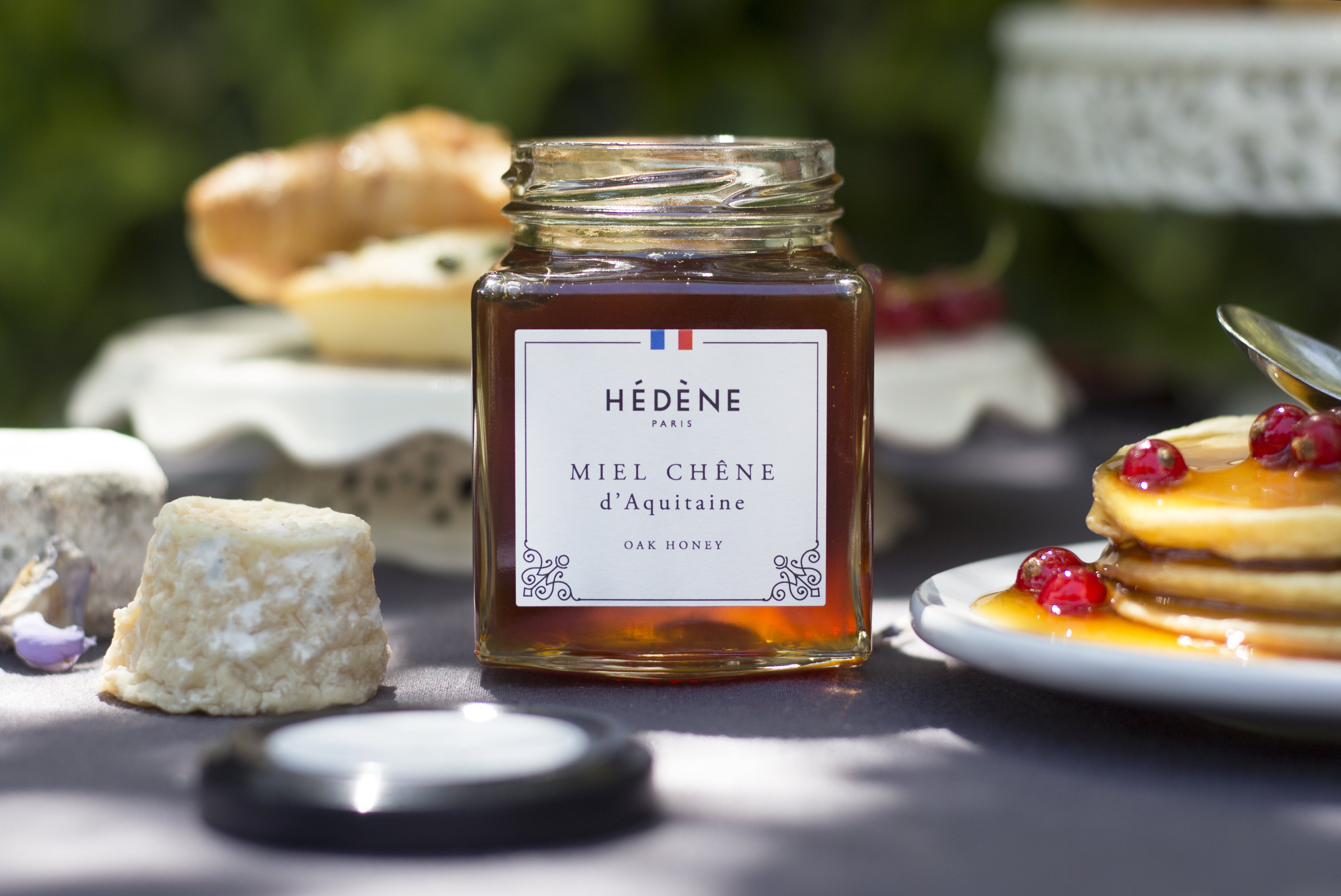 Hédène single-origin French honeys in glass jars